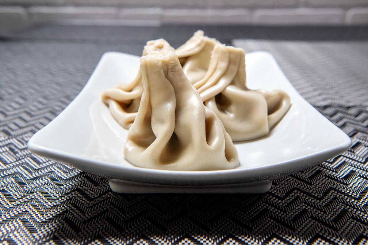 Havlabar's khinkali, the boiled soup dumplings that are a staple in the Republic of Georgia.