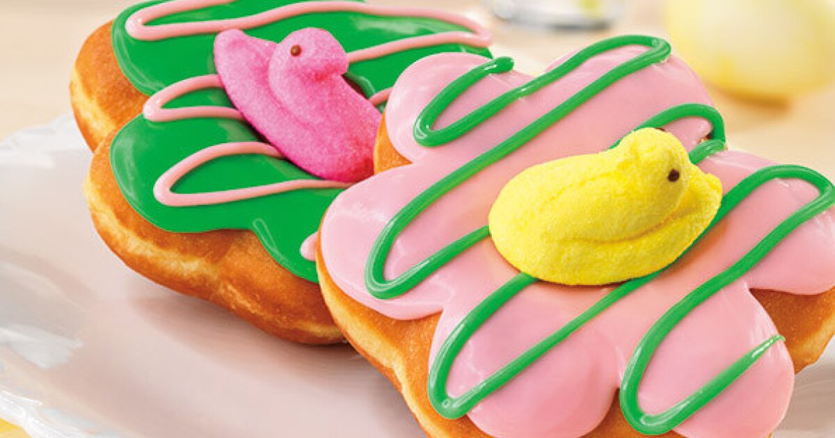Dunkin' Donuts launches Peeps doughnuts for Easter Los Angeles Times