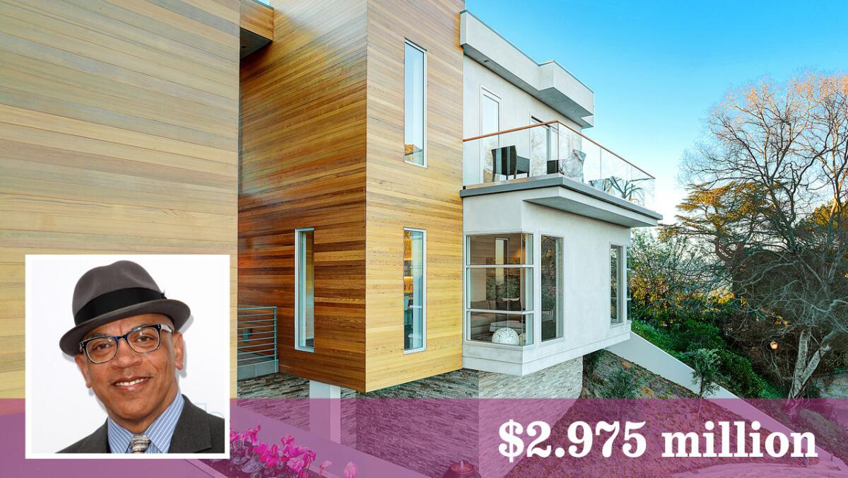 Bandleader Rickey Minor has bought a home in Hollywood Hills for $2.975 million