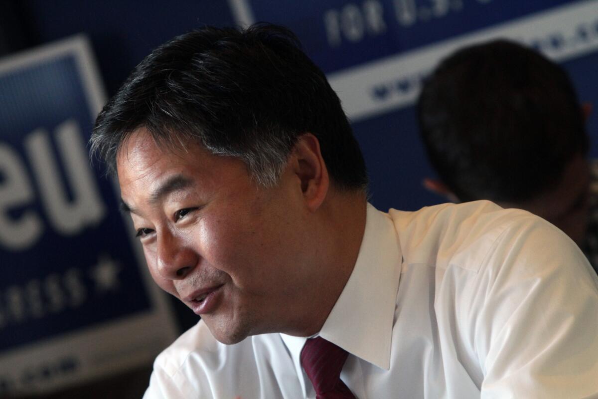Rep. Ted Lieu, president of the Democrats' freshman class in Congress, was among 42 representatives signing the letter to the Department of Justice.