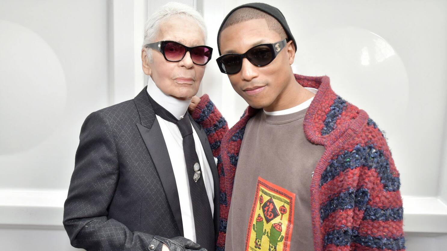 Pharrell Williams is the first man to appear in a Chanel handbag campaign -  Los Angeles Times