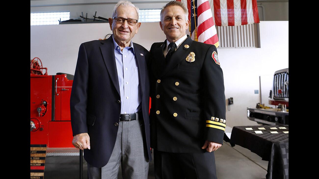 Photo Gallery: Glendale Fire Dept. promotions ceremony