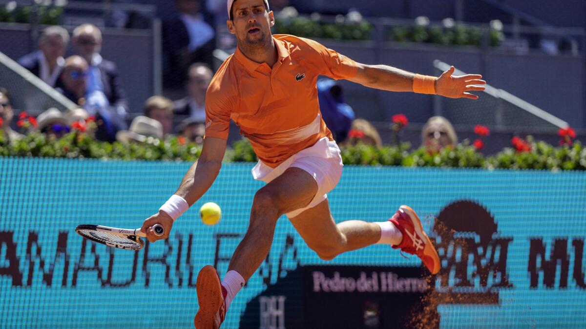 Italian Open: Novak Djokovic puts Carlos Alcaraz on pedestal : The