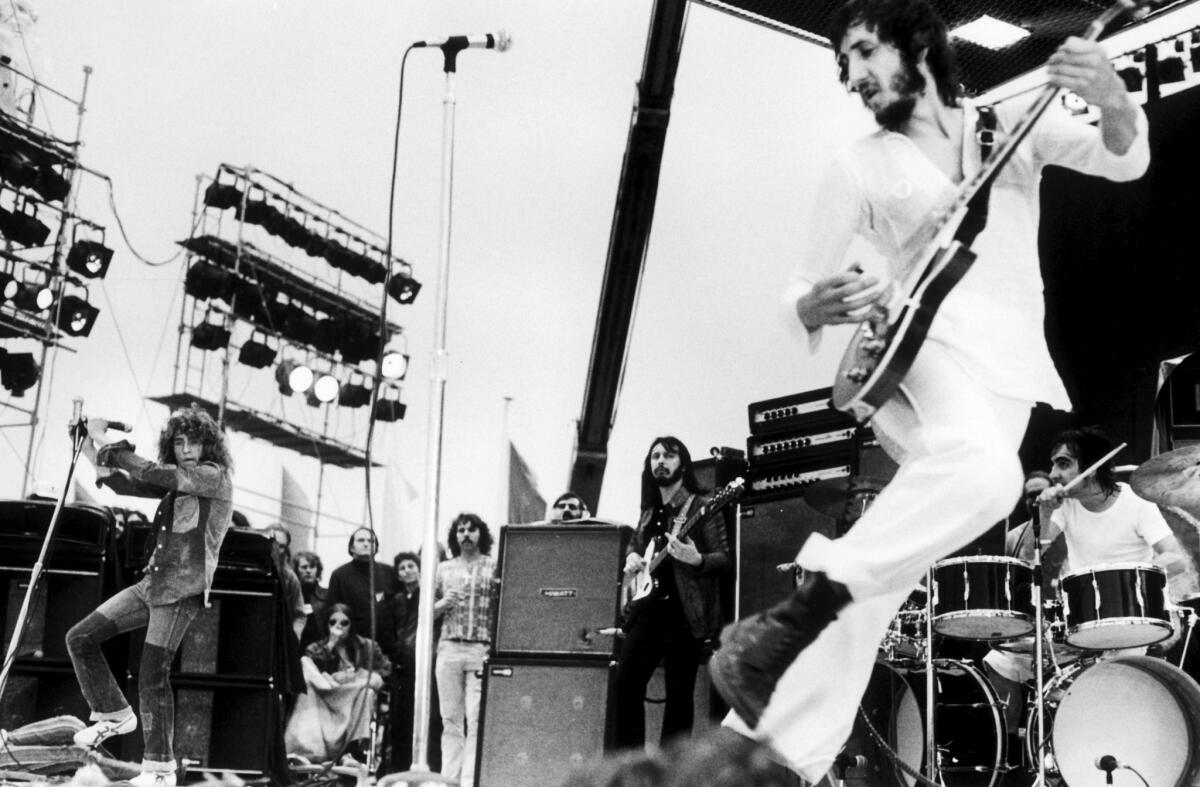 The Who in Paris on Sept. 9, 1972