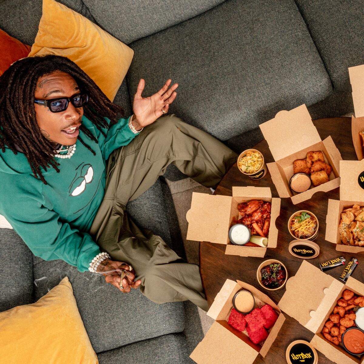 Rapper Wiz Khalifa has launched Hotbox by Wiz in San Diego