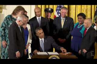 Obama signs executive order banning LGBT discrimination