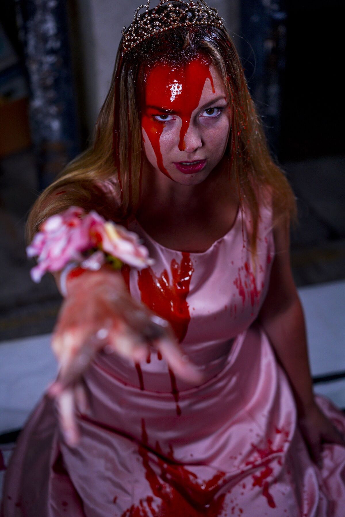 Mary Grace Sumner stars in OnStage Playhouse's "Carrie: The Musical."