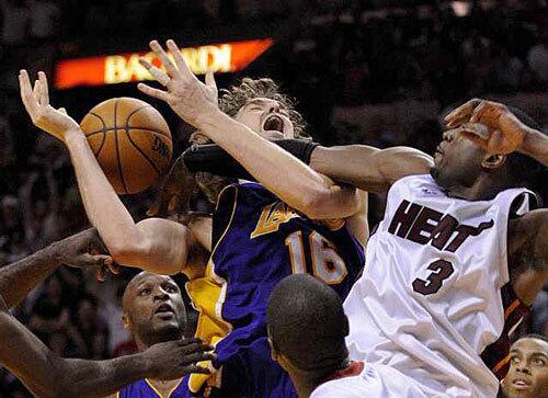 Lakers at Miami Heat