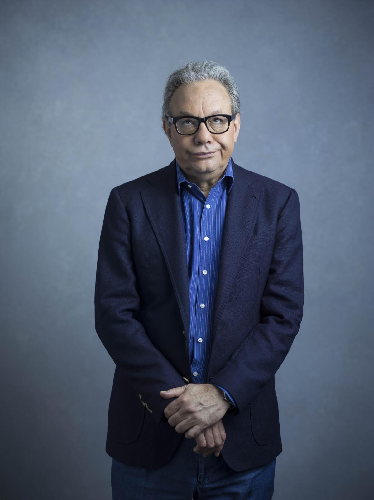 Lewis Black prepares to take the stage and unleash his rage one last time in during his "Goodbye Yeller Brick Road" tour