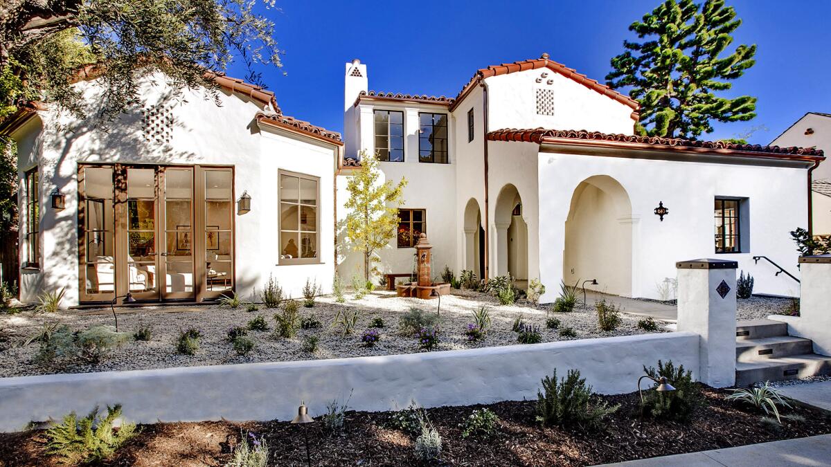 The Spanish Colonial villa in Beverly Hills belonged to actress Mitzi Gaynor for decades.