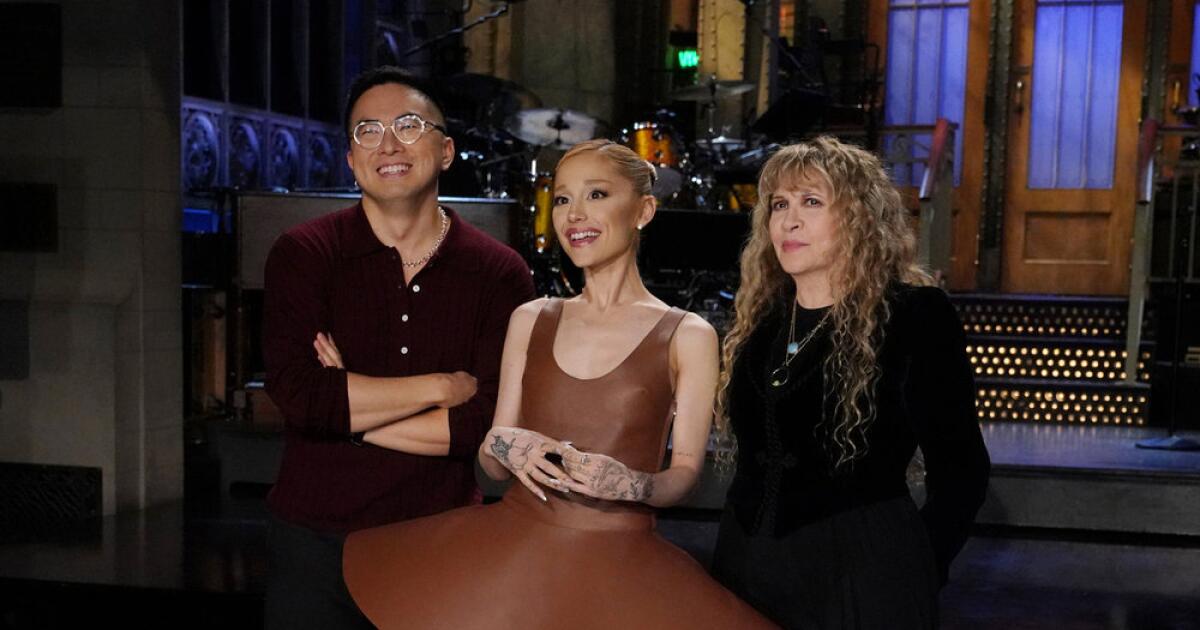 'SNL' Host Ariana Grande Impresses Celine Dion, More