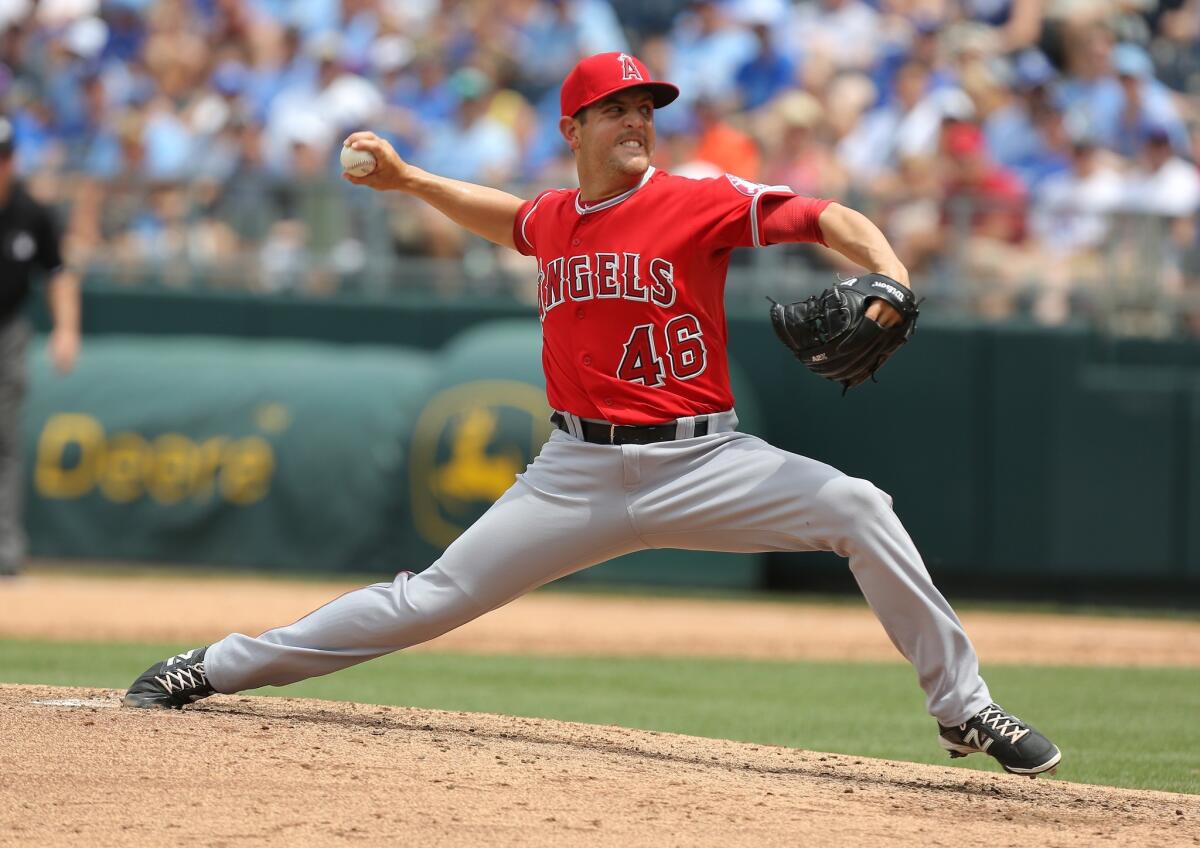 Cory Rasmus is among several options the Angels have for starting Saturday night against the Athletics, though the team still has yet to announce who will get the start.