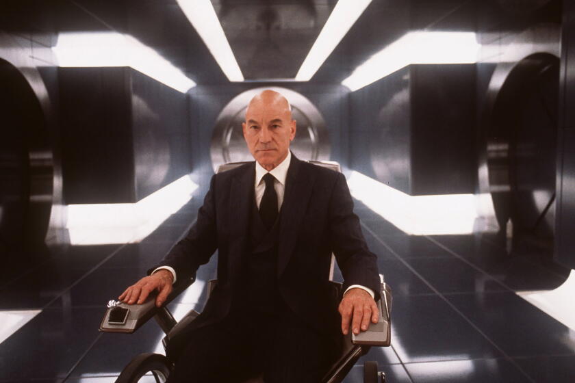 Patrick Stewart in Twentieth Century Fox's "X - Men."