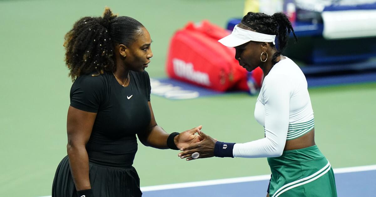 Serena, Venus Williams remind us on how they inspired tennis stars - Los Angeles Times