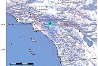 A magnitude 3.1 earthquake was reported Tuesday afternoon at 12:56 p.m. 