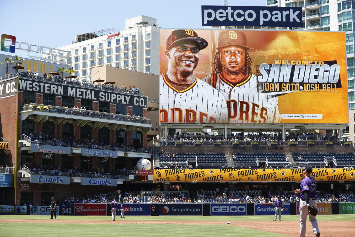 New uniforms make Padres' military tribute harder to see - The San Diego  Union-Tribune