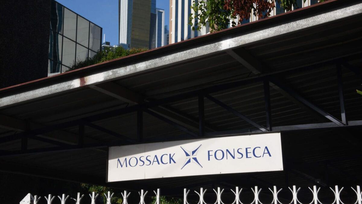 Mossack Fonseca law firm offices in Panama City in 2016.