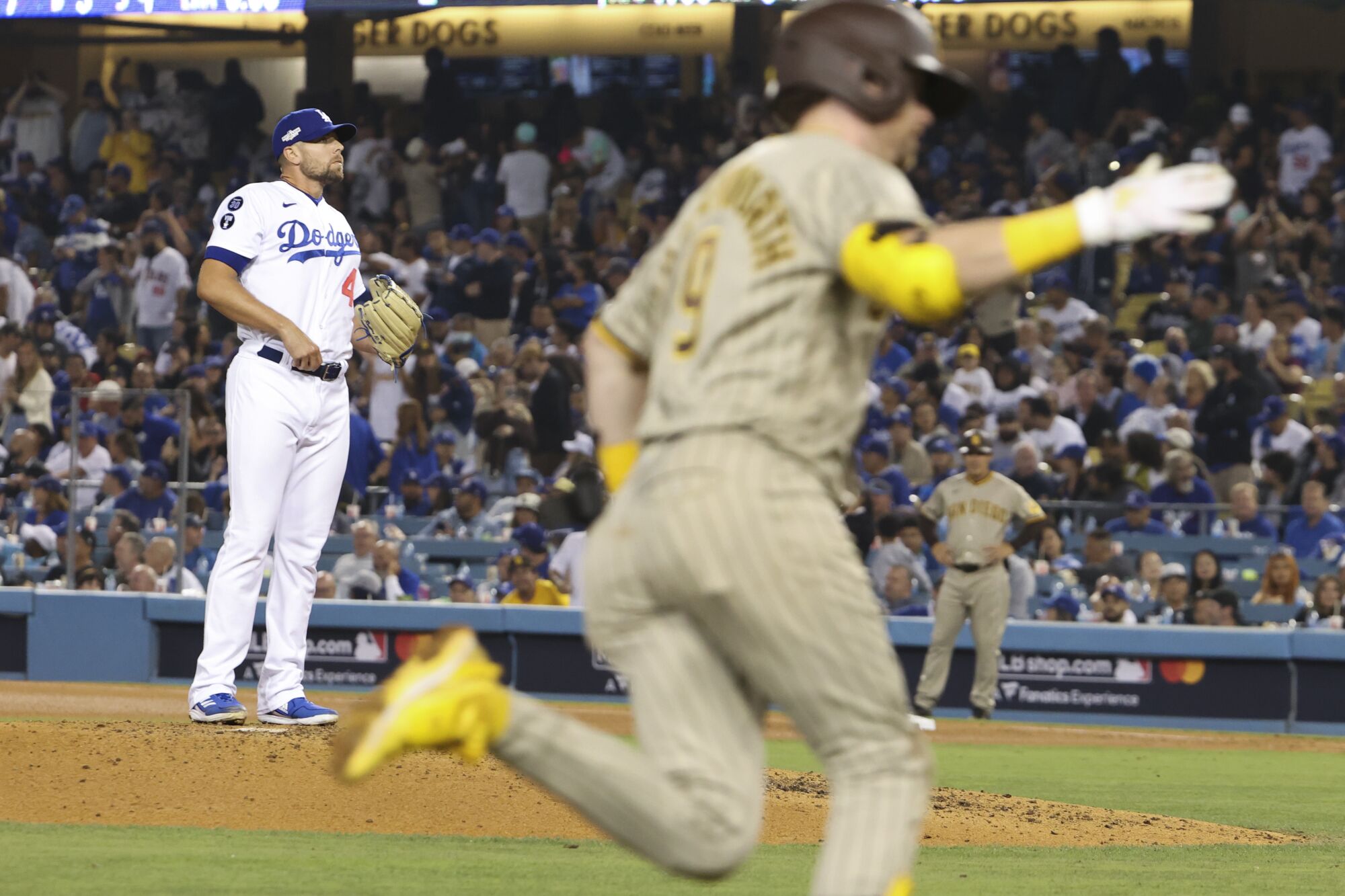 Dodgers Struggle Against Padres Pitching In NLDS Game 2 Loss Los dodgers-struggle-against-padres-pitching-in-nlds-game-2-loss-los