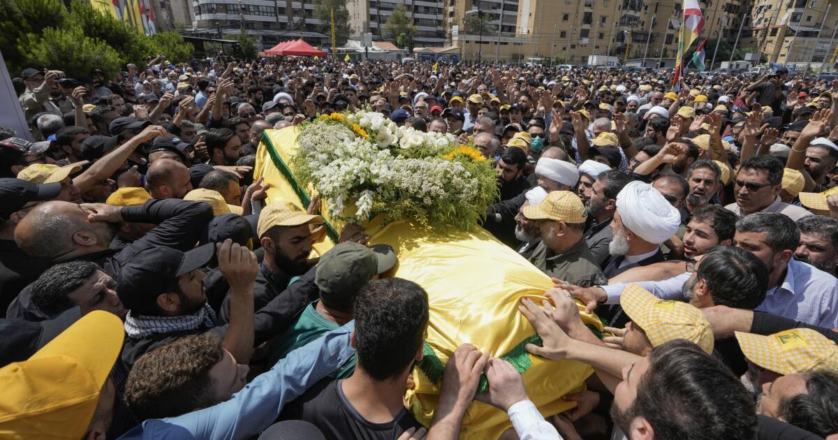 Hezbollah announces increased attacks on Israel after killing of commander