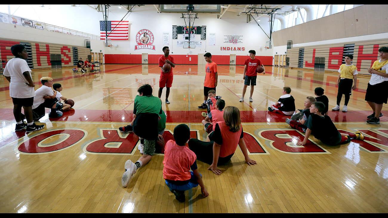 Photo Gallery: Tribe Youth Basketball Camp at Burroughs High