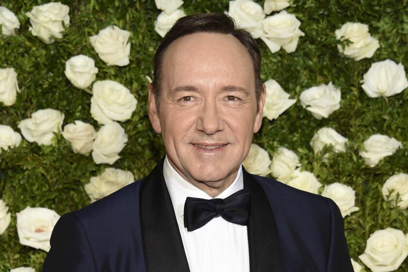 In this June 11, 2017 file photo, Kevin Spacey arrives at the 71st annual Tony Awards at Radio City Music Hall in New York.