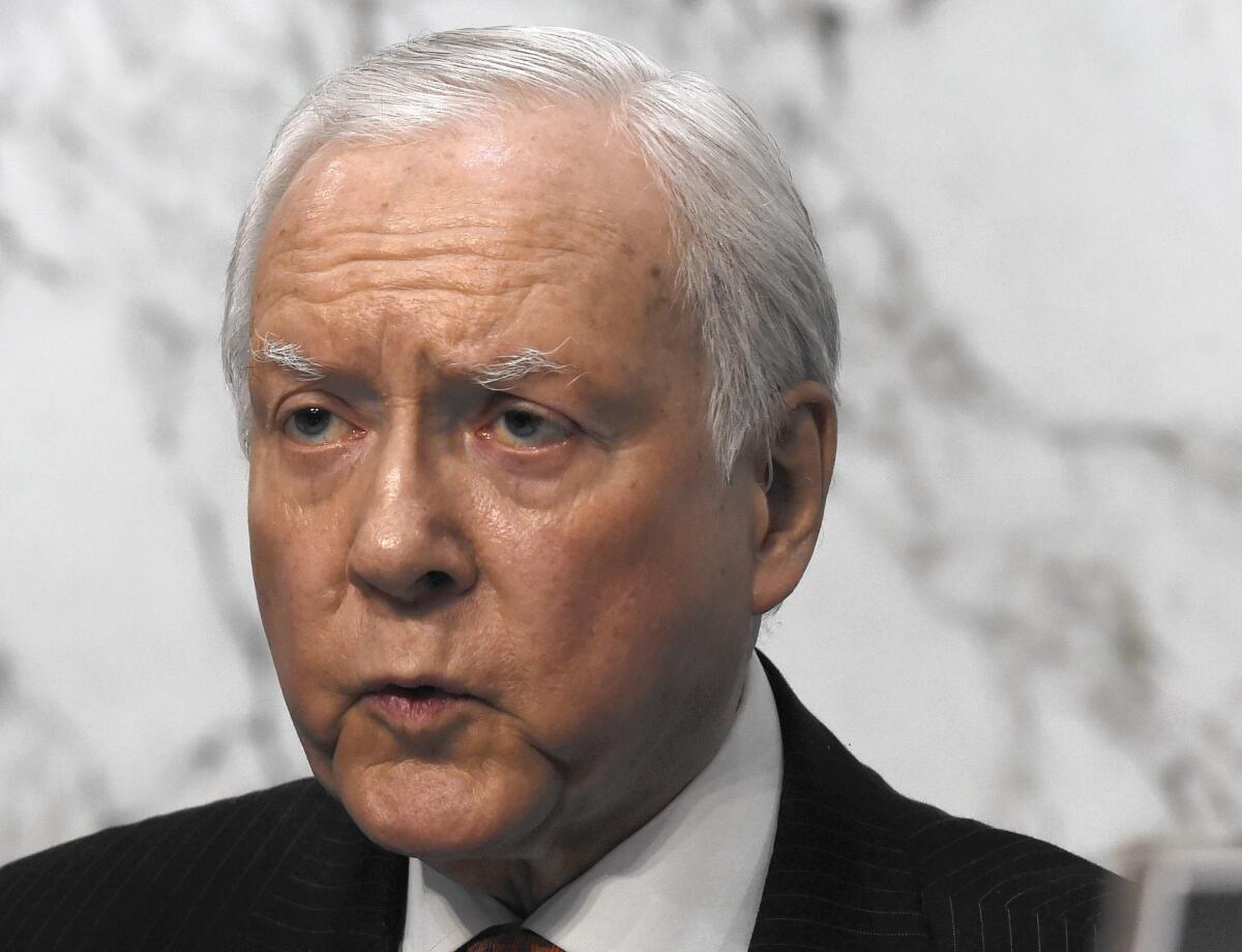 Senate Finance Committee Chairman Orrin G. Hatch (R-Utah) and two Republican colleagues outlined a plan titled the Patient Choice, Affordability, Responsibility and Empowerment Act.