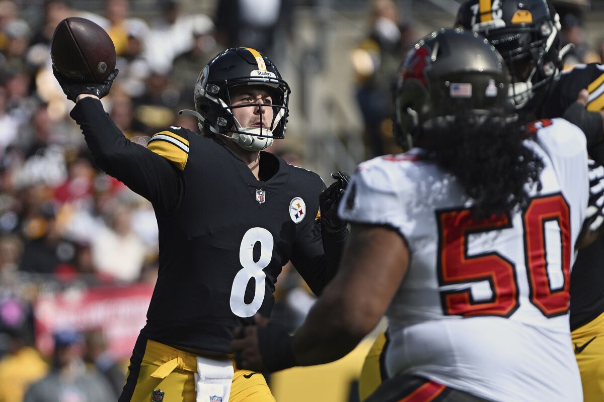 Steelers QB Pickett clears concussion protocol, will start The San Diego UnionTribune