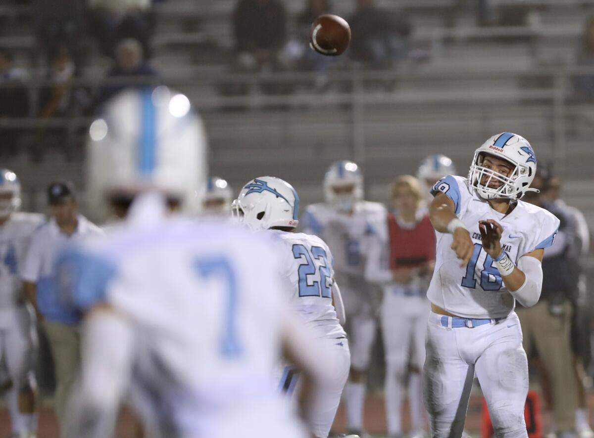 Corona del Mar quarterback David Rasor