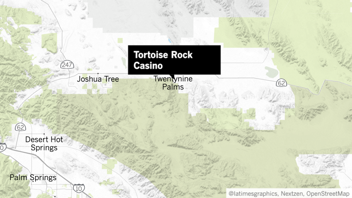 Deputies chased a parolee outside a Twentynine Palms casino last month before allegedly shooting him.