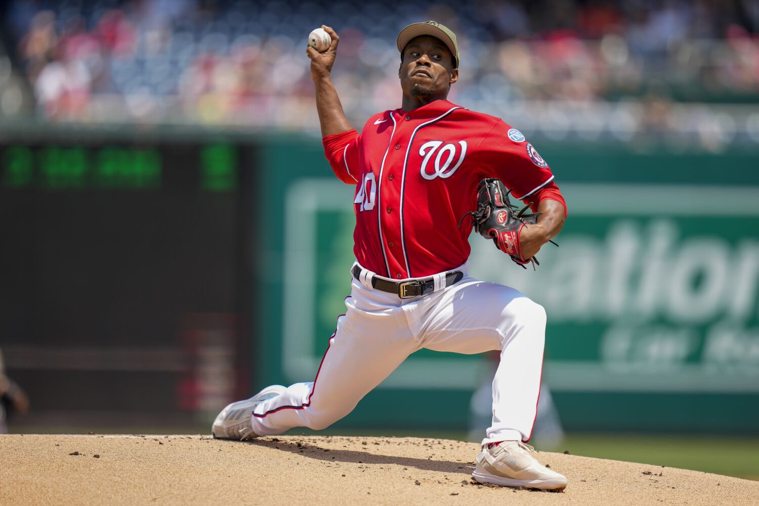 Commentary: Former Dodgers prospect Josiah Gray finds a 'good place' with Nationals