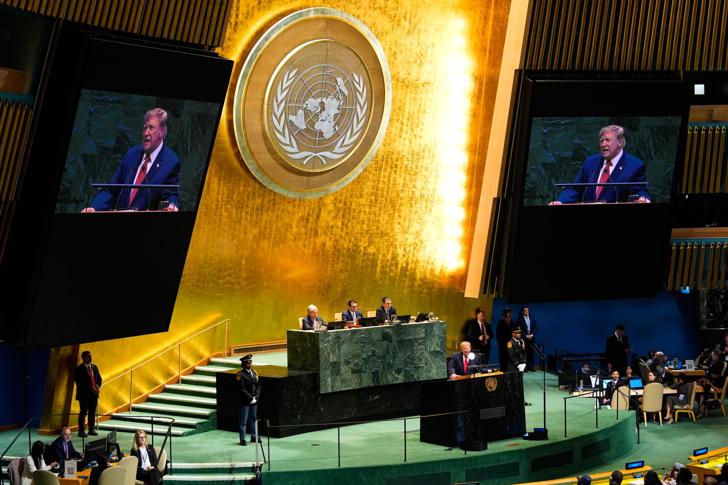 Trump threatens to ‘annihilate’ Iran in U.N. address, teases talks