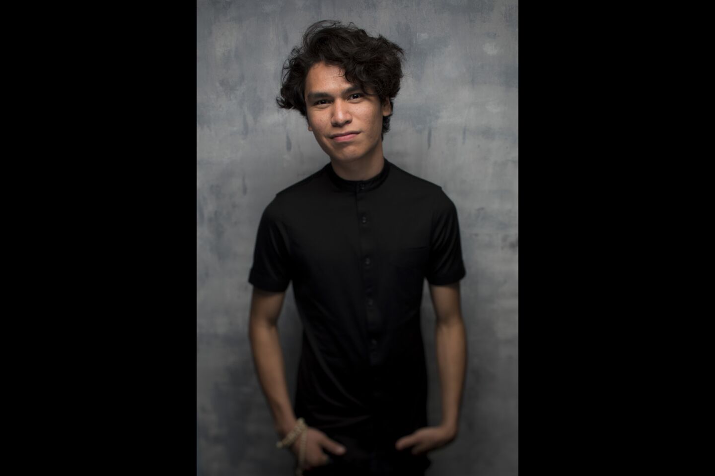 Actor Forrest Goodluck, from the film "The Miseducation of Cameron Post," photographed in the L.A. Times Studio at Chase Sapphire on Main, during the Sundance Film Festival in Park City, Utah, Jan. 21, 2018.