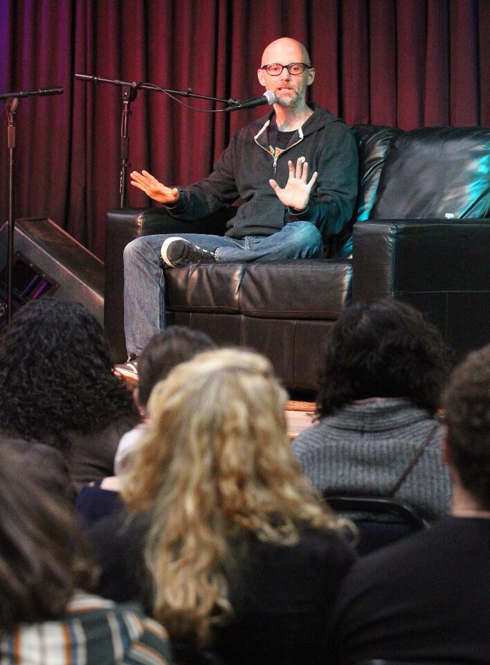 Photo Gallery: Moby is interviewed at LAMA