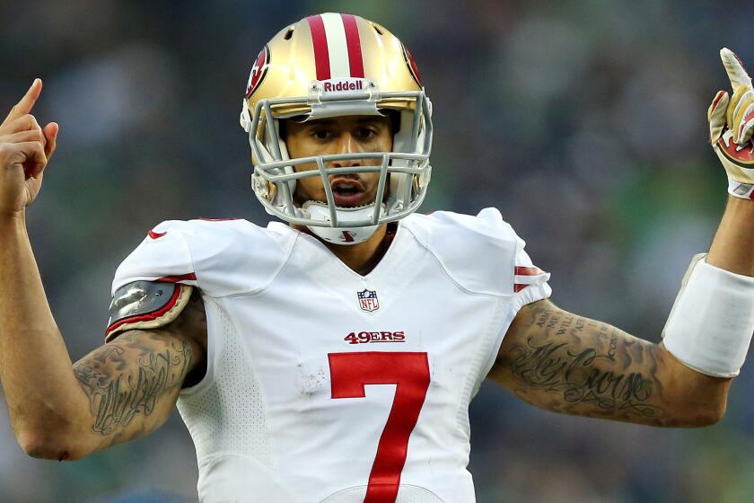 San Francisco 49ers quarterback Colin Kaepernick might have been a World Cup-caliber midfielder if he had pursued soccer instead of football or baseball.