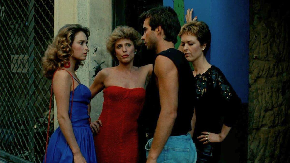 Marianne Basler, left, in "Rosa la rose, fille publique."