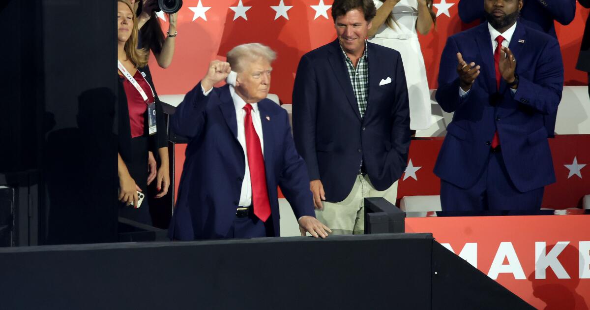Bandaged Ear and All, Trump Electrifies GOP Convention in First Appearance Since Shooting Bandaged Ear and All, Trump Electrifies GOP Convention in First Appearance Since Shooting