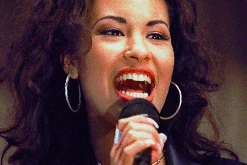 La cantante Selena en una imagen de archivo.