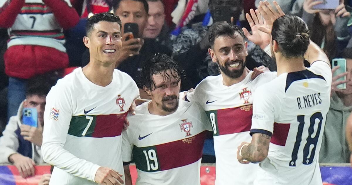 Portugal ultrapassa a República Checa;  Espanha cai para a Suíça