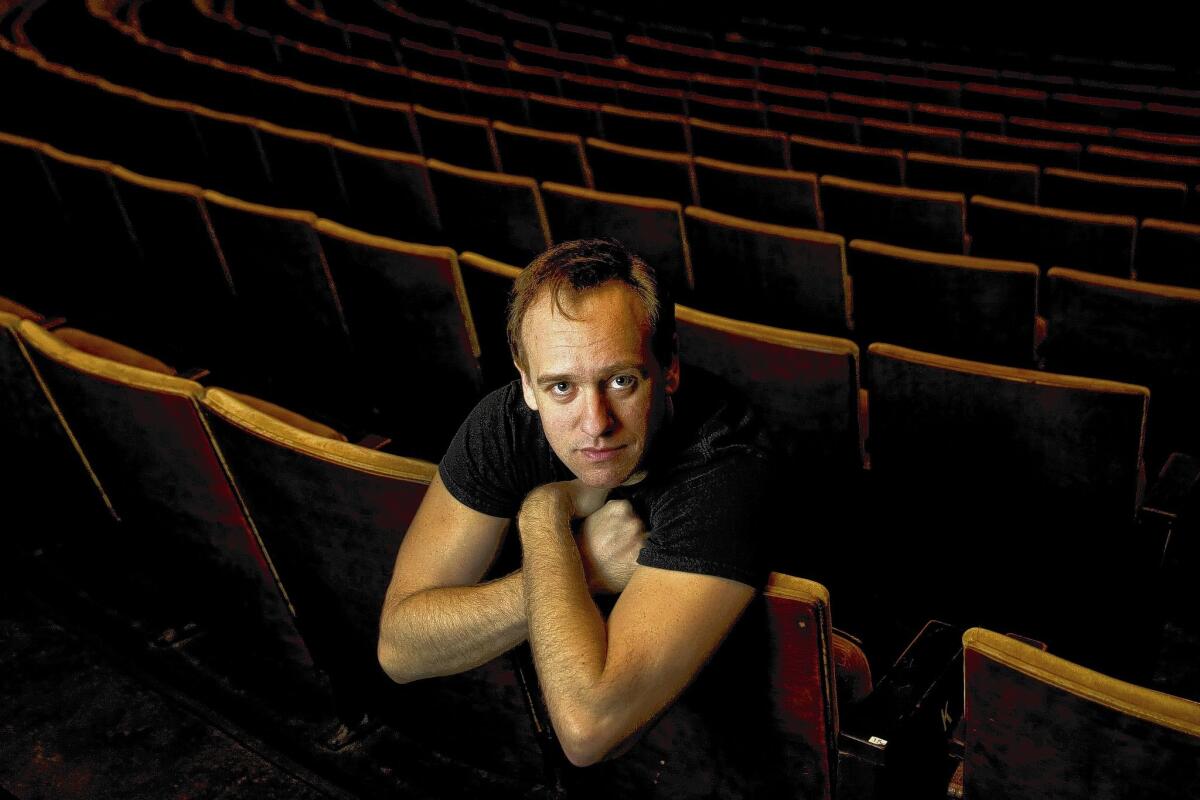 John Sanders at the Ahmanson Theatre in Los Angeles.