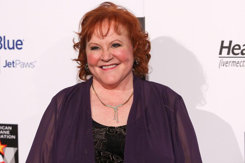 Edie McClurg attends The American Humane Association's Hero Dog Awards held at the Beverly Hilton Hotel on October 6, 2012 in Beverly Hills, California. (Photo by Paul A. Hebert/Invision/AP)