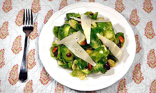 Brussels sprouts salad