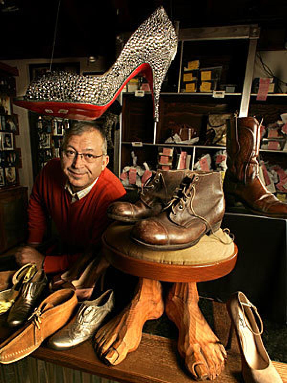 Shoe repair shops bring new life and style to classic bags, heels - Los  Angeles Times