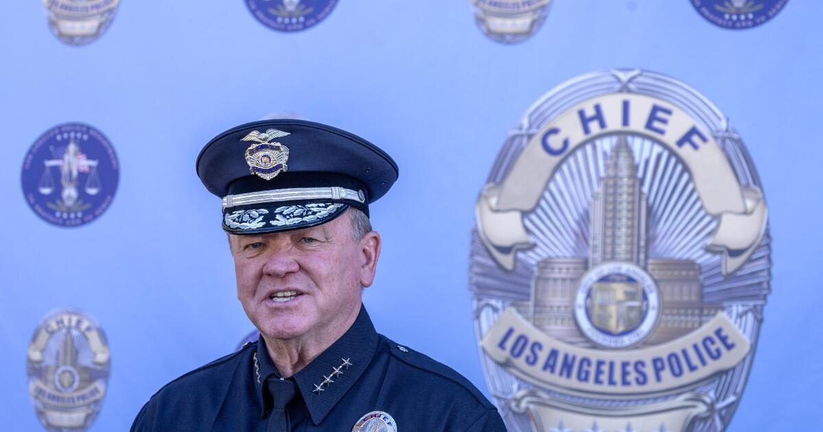 Overhaul the LAPD, in this economy? Questions surround chief's plan amid budget crunch