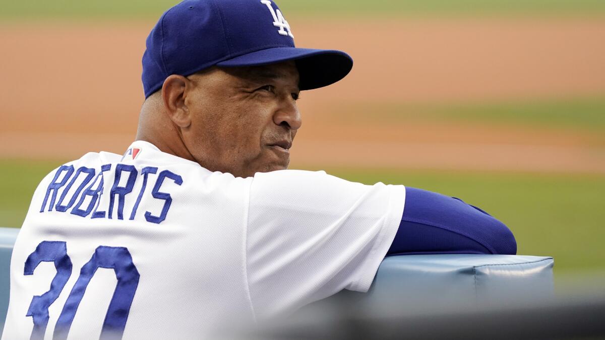 Dodgers pregame: Dave Roberts had conversation with James Outman