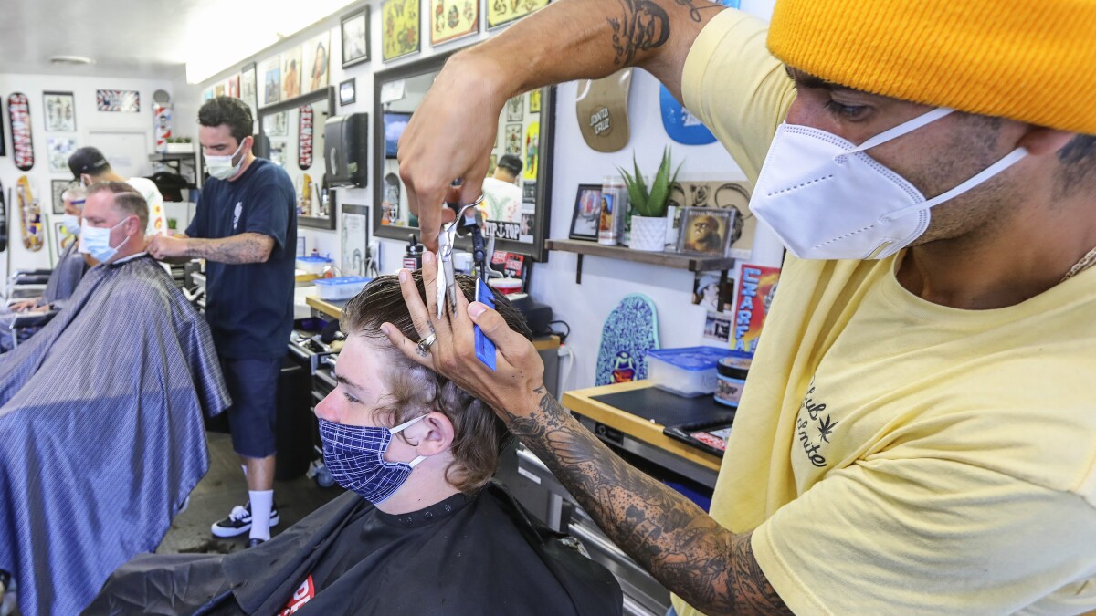San Diego Salons Are Open And Expecting An Avalanche Of Business