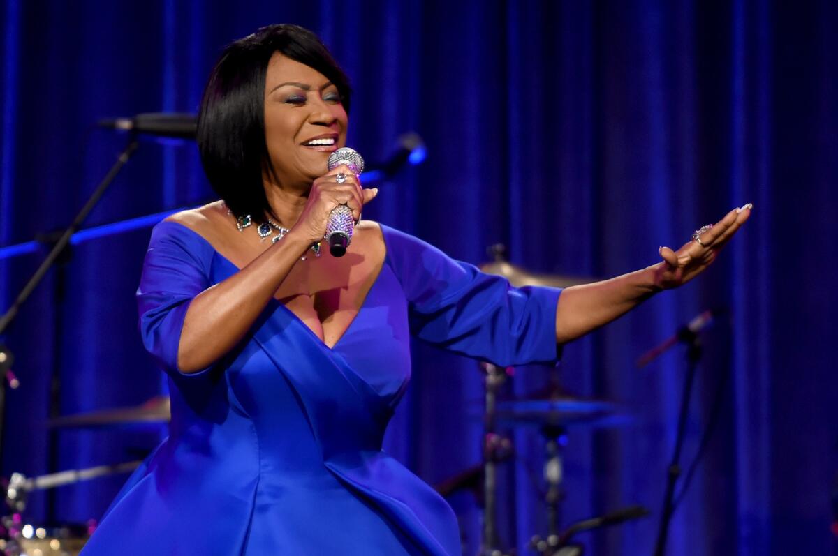 Patti LaBelle performs during a Gabrielle's Angel Foundation event on October 19 in New York City.