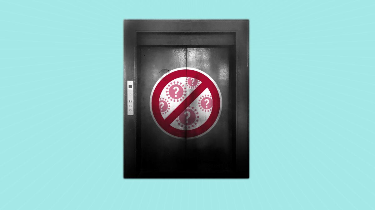 Do “self-cleaning” elevator buttons really work? AP Illustration/Peter Hamlin