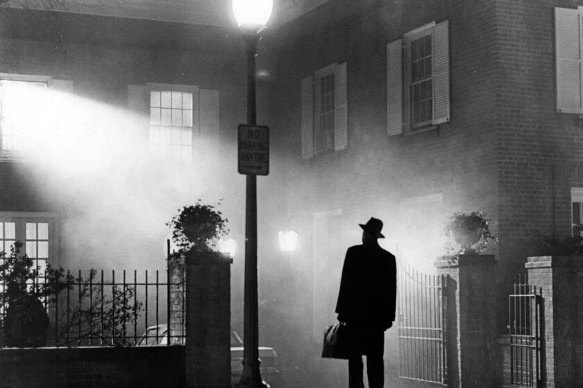Max von Sydow as Father Merrin in a scene from "The Exorcist" based on the novel by William Peter Blatty. Credit: AMPAS