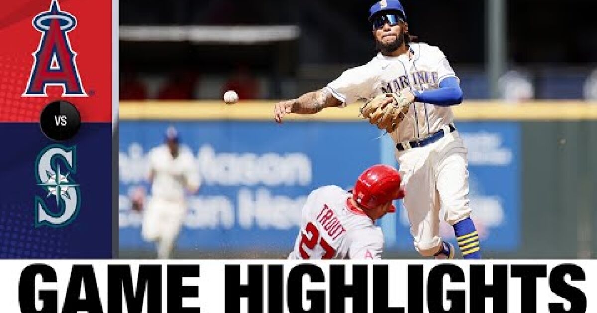 Angels vs. Mariners highlights Los Angeles Times