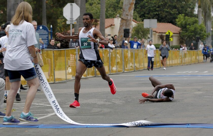 Daniel Mesfun runs to victory in AFC Half Marathon against fallen foe